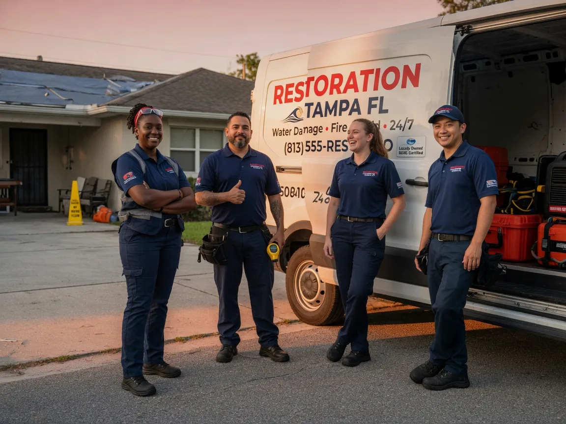 Water Damage Restoration company in La Ward, TX